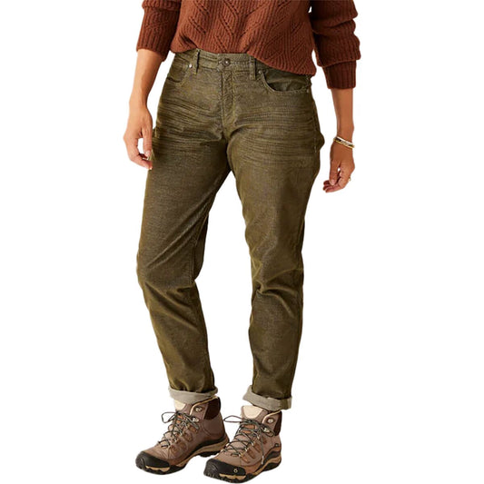 CARVE CARSON CORD HI RISE PANT