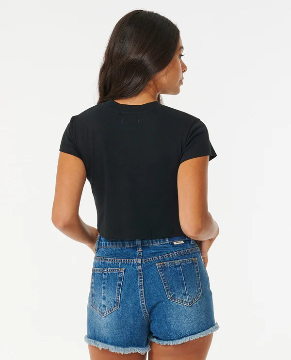 RIPCURL CLASSIC RIBBED SS TEE