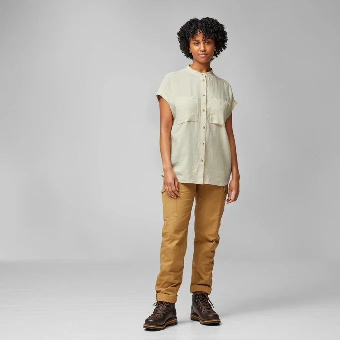 FJALLRAVEN OVIK HEMP SS SHIRT WMNS