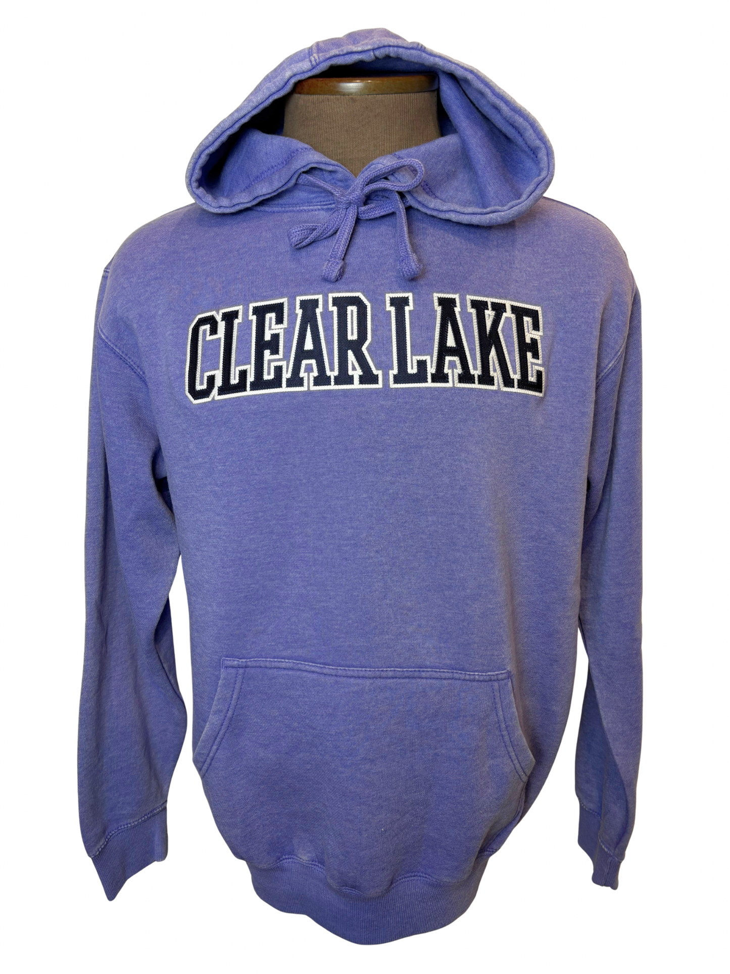 CLEAR LAKE EMBROIDERED HOODIE