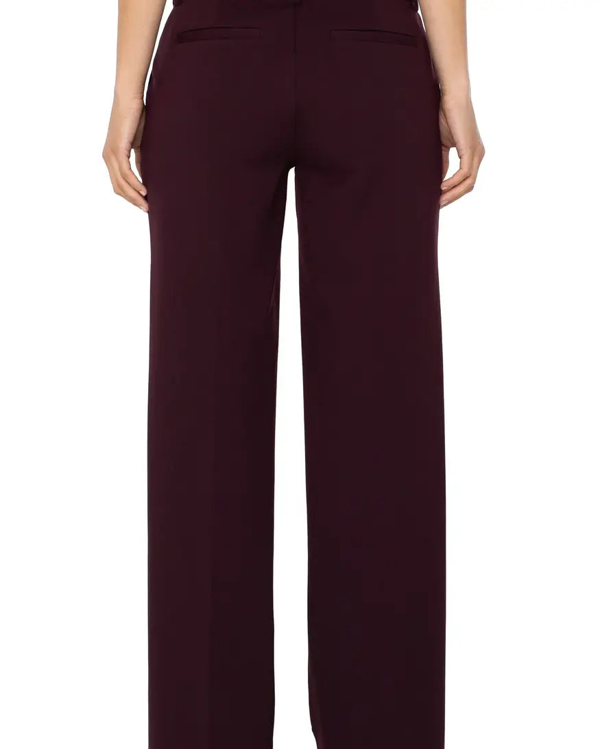 LIVERPOOL KELSEY CROP WIDE LEG TROUSER