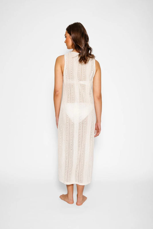 KOY RESORT AMALFI MIDI COVER UP DRESS