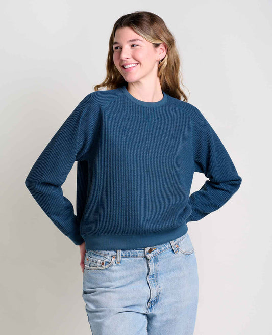 TOAD&CO BITTERROOT LONG SLEEVE WOMANS PULLOVER