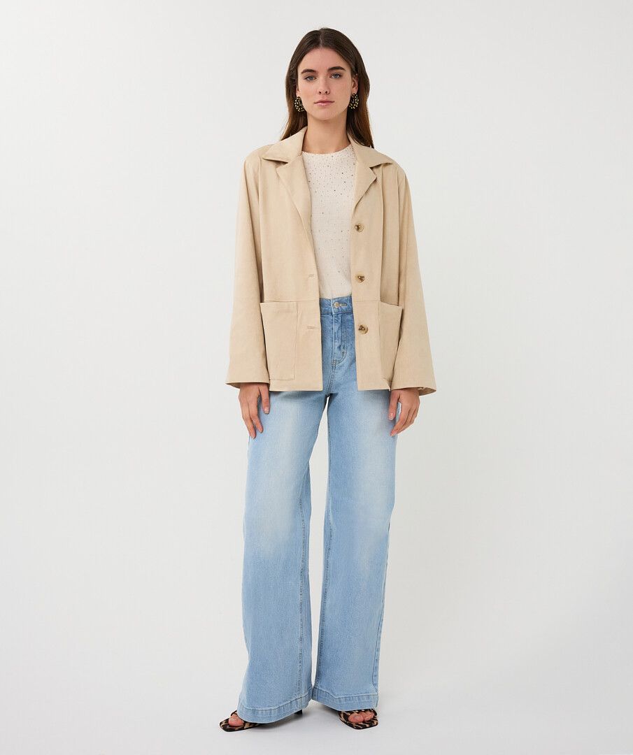 ESQUALO BLAZER SUEDINE