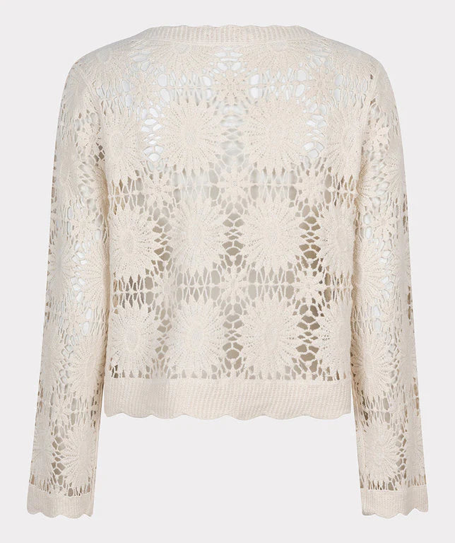 ESQUALO CROCHET CARDIGAN