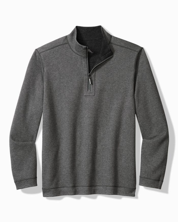 TOMMY BAHAMA FLIPVIEW REVERSIBLE HALF-ZIP