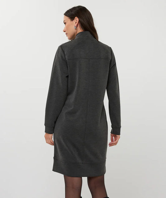 ESQUALO DRESS ZIPPER MODAL