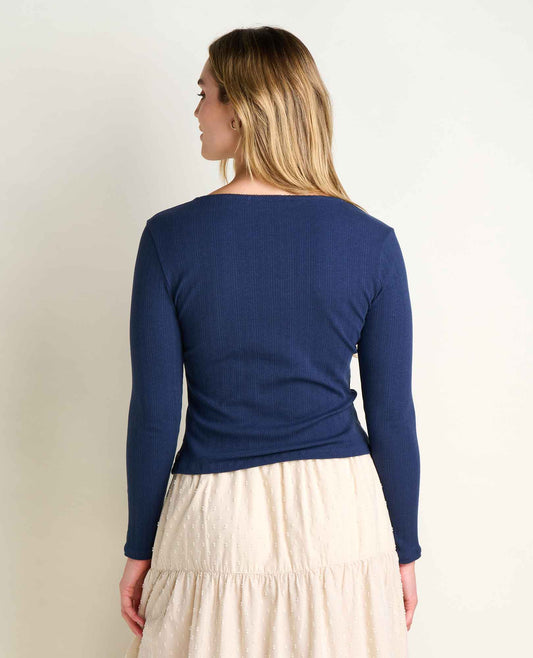 TOAD&CO ROSALIE SQUARE NECK LONG SLEEVE