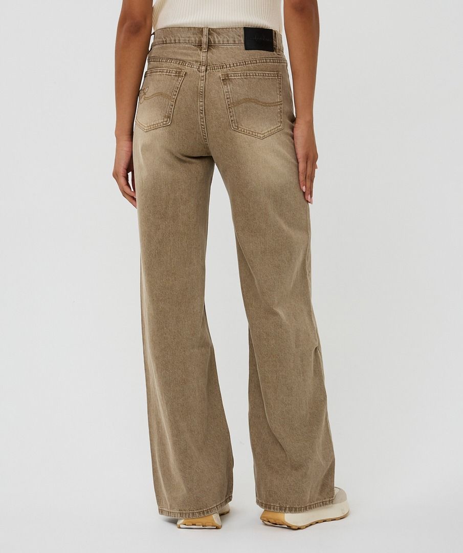 ESQUALO WIDE LEG TROUSERS