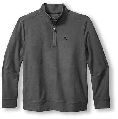 TOMMY BAHAMA CAMANO POINT HALF ZIP