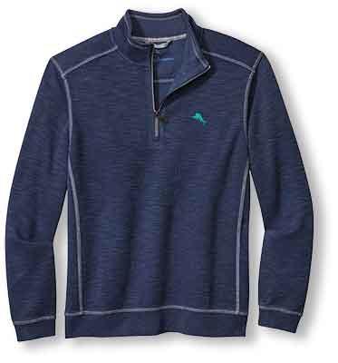 TOMMY BAHAMA TOBAGO BAY 1/2 ZIP