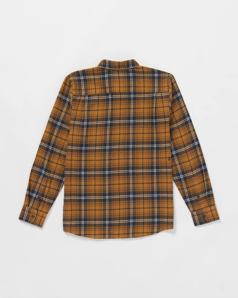 VOLCOM CADEN PLAID LS