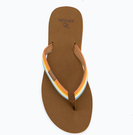 RIPCURL WOMENS FREEDOM BLOOM OPEN TOE SANDAL