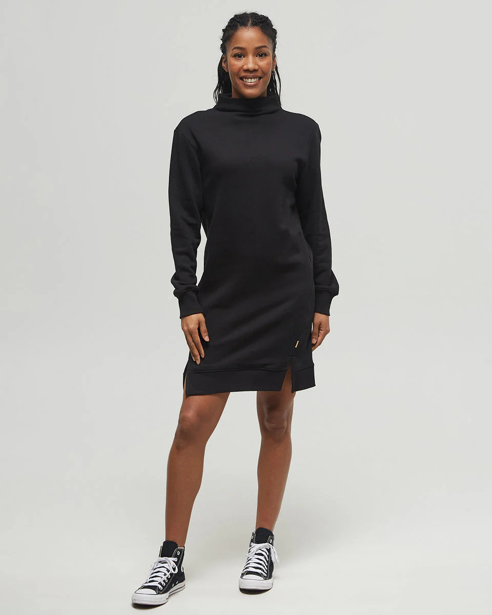 TENTREE MOCKNECK SWEATSHIRT DRESS