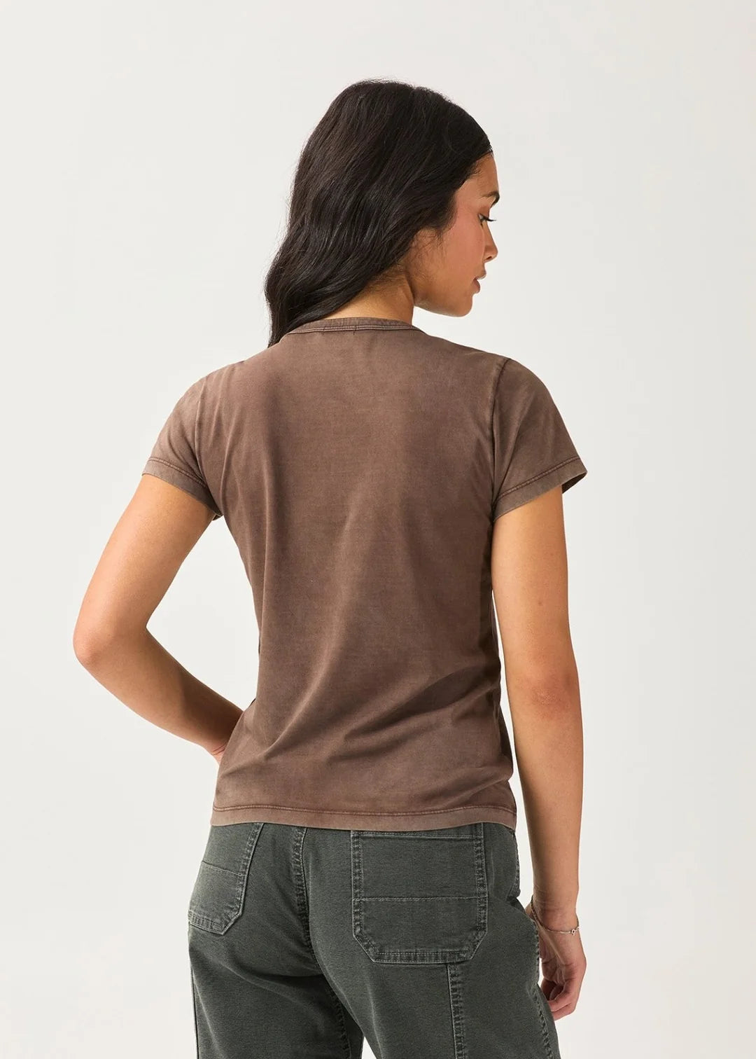 DU/ER PUREPIMA CREW WASHED TEE