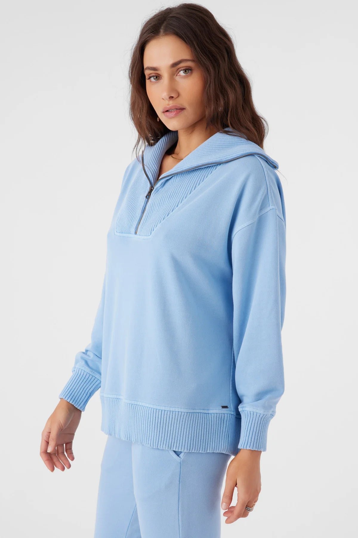 ONEILL KARMA MOCK ZIP SWEATER