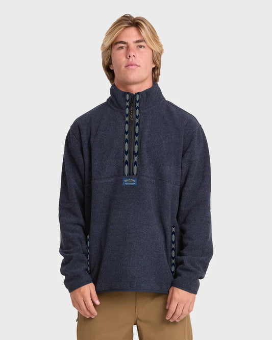 BILLABONG FRONTIER MOCKNECK QUATER ZIP FLEECE