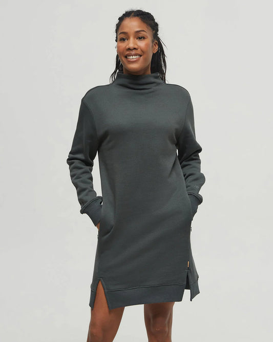 TENTREE MOCKNECK SWEATSHIRT DRESS