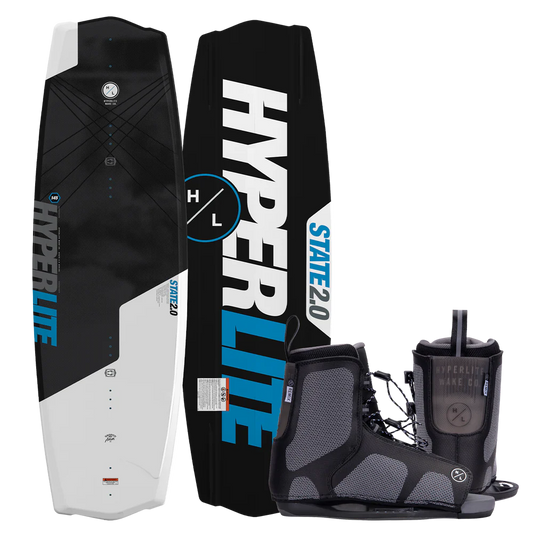 HYPERLITE STATE 2026 WAKEBOARD WITH REMIX BOOTS