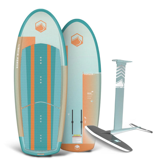 LIQUID FORCE HORIZON FOIL BOARD WITH CARBON HORIZON 120 HYDROFOIL