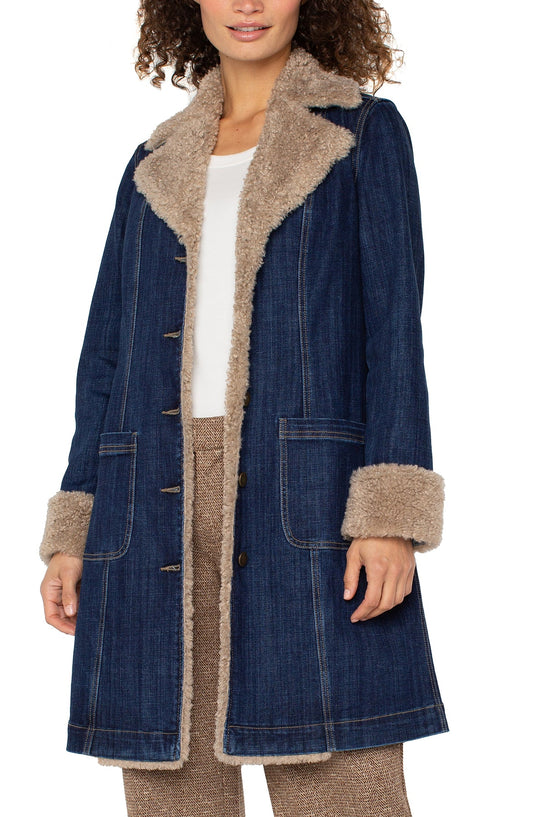 LIVERPOOL SHERPA COLLAR JACKET