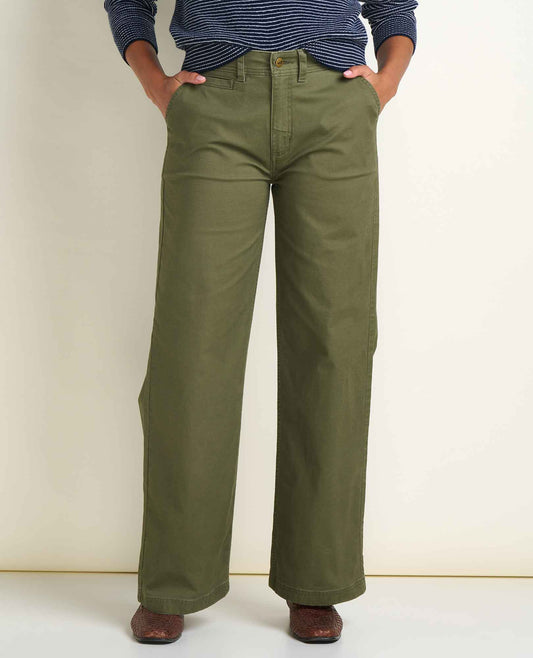 TOAD&CO EARTHWORKS WIDE LEG CHINO PANT