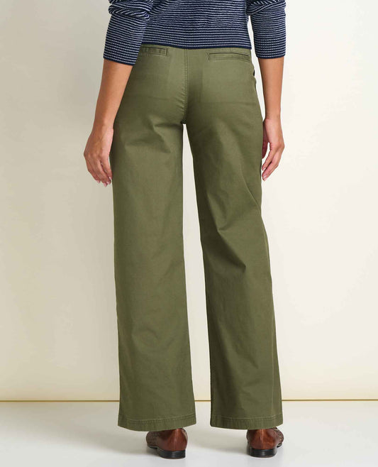 TOAD&CO EARTHWORKS WIDE LEG CHINO PANT
