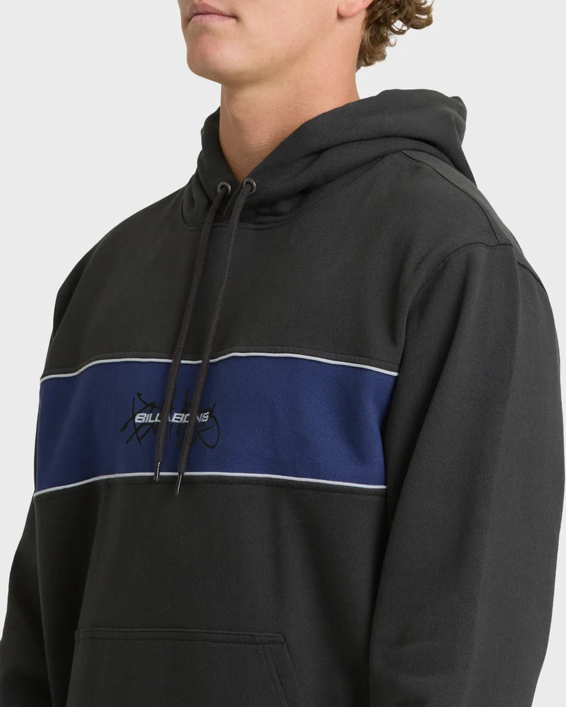BILLABONG BAD DOG SHRAPNEL PULL OVER HOODIE
