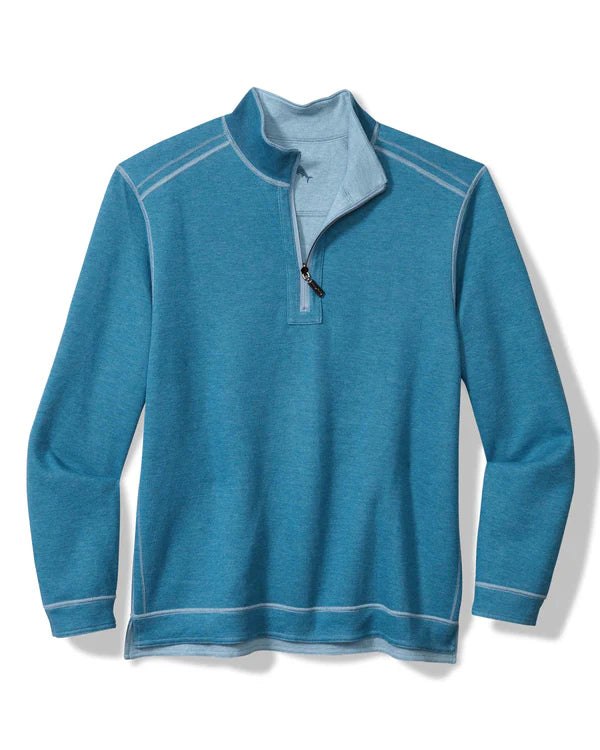 TOMMY BAHAMA FLIPFIELD HALF ZIP