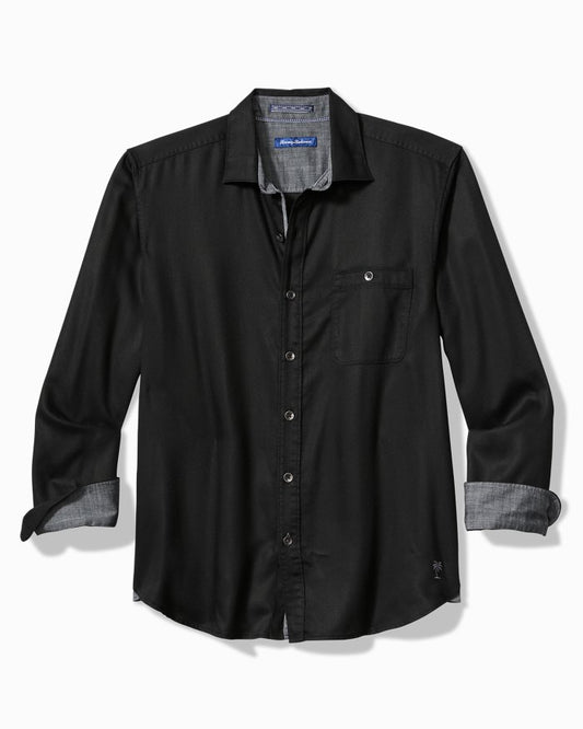 TOMMY BAHAMA OCEAN WASH TWILL LONG SLEEVE SHIRT