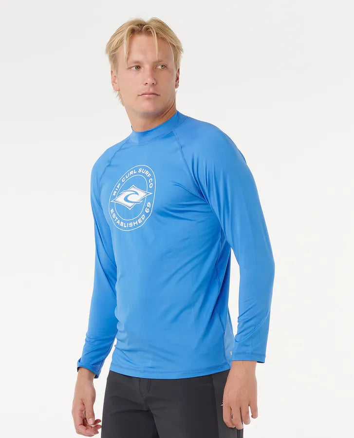 RIPCURL STAPLER UPF50 LONG SLEEVE RASH GAURD