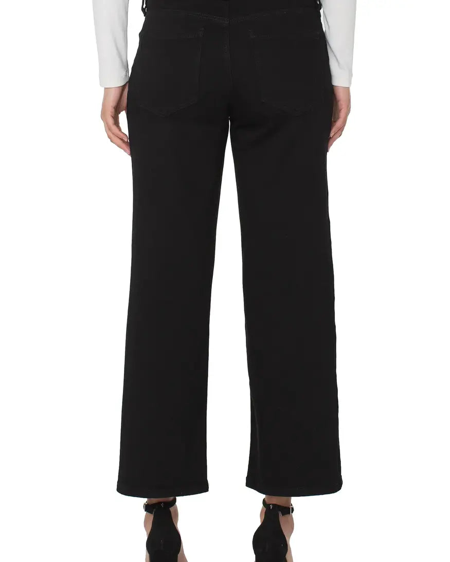 LIVERPOOL STRIDE WIDE LEG CROP 28"