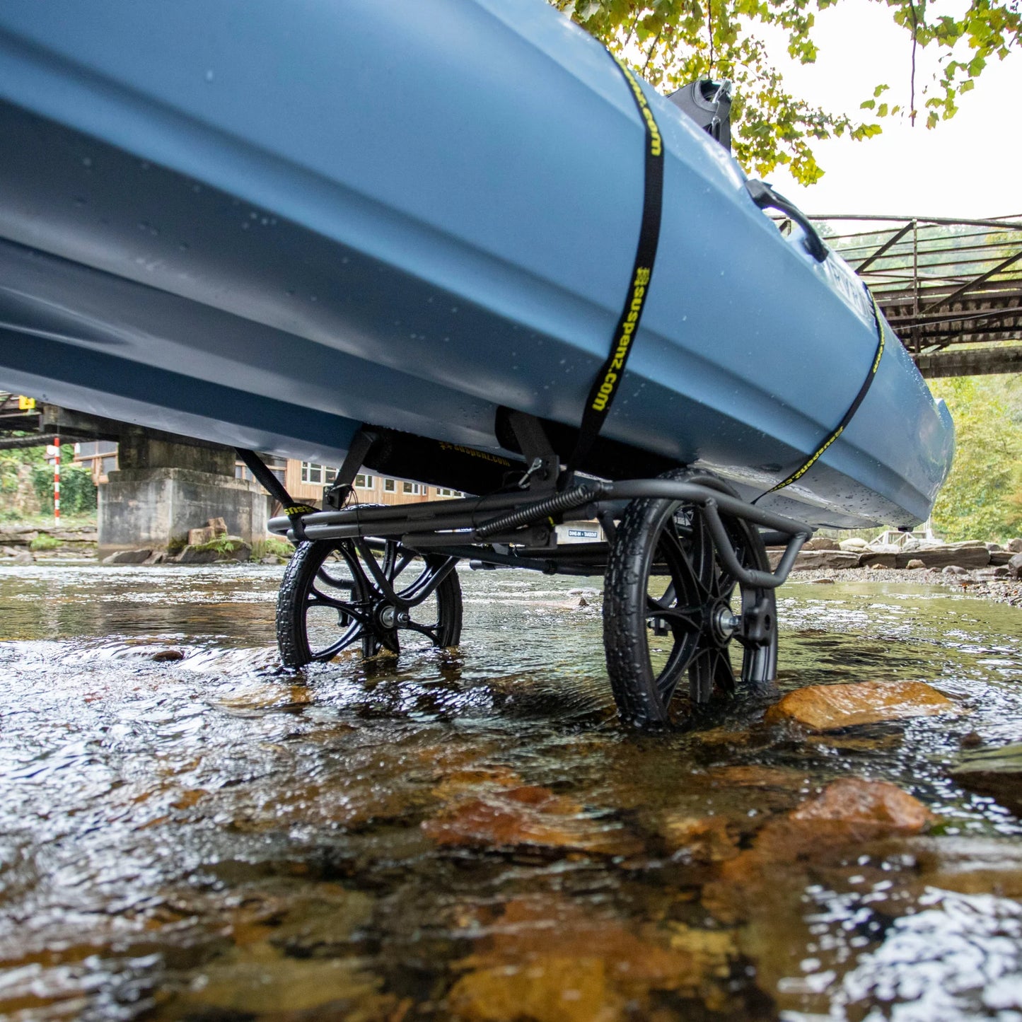 SUSPENZ ALL TERRAIN CANOE OR KAYAK CART AIRLESS