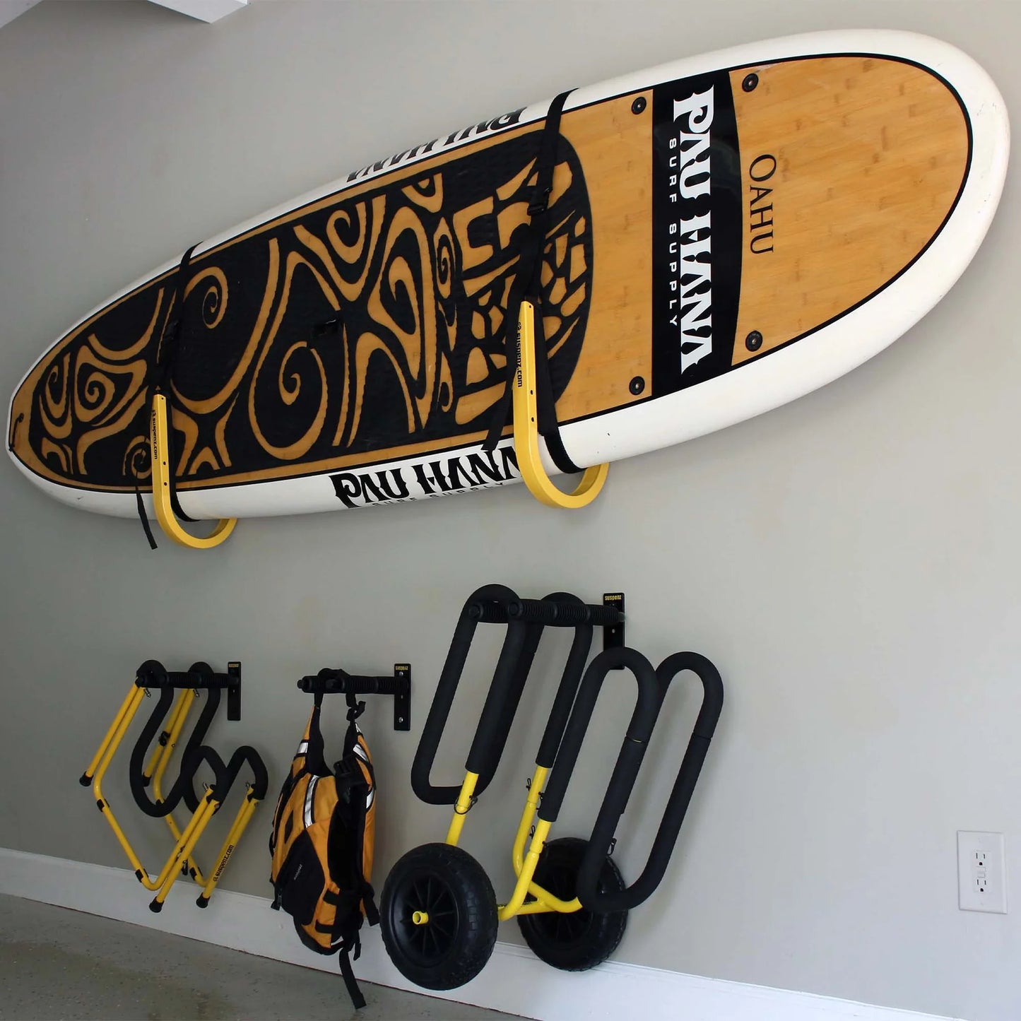 SUSPENZ STAND UP PADDLE BOARD RACK