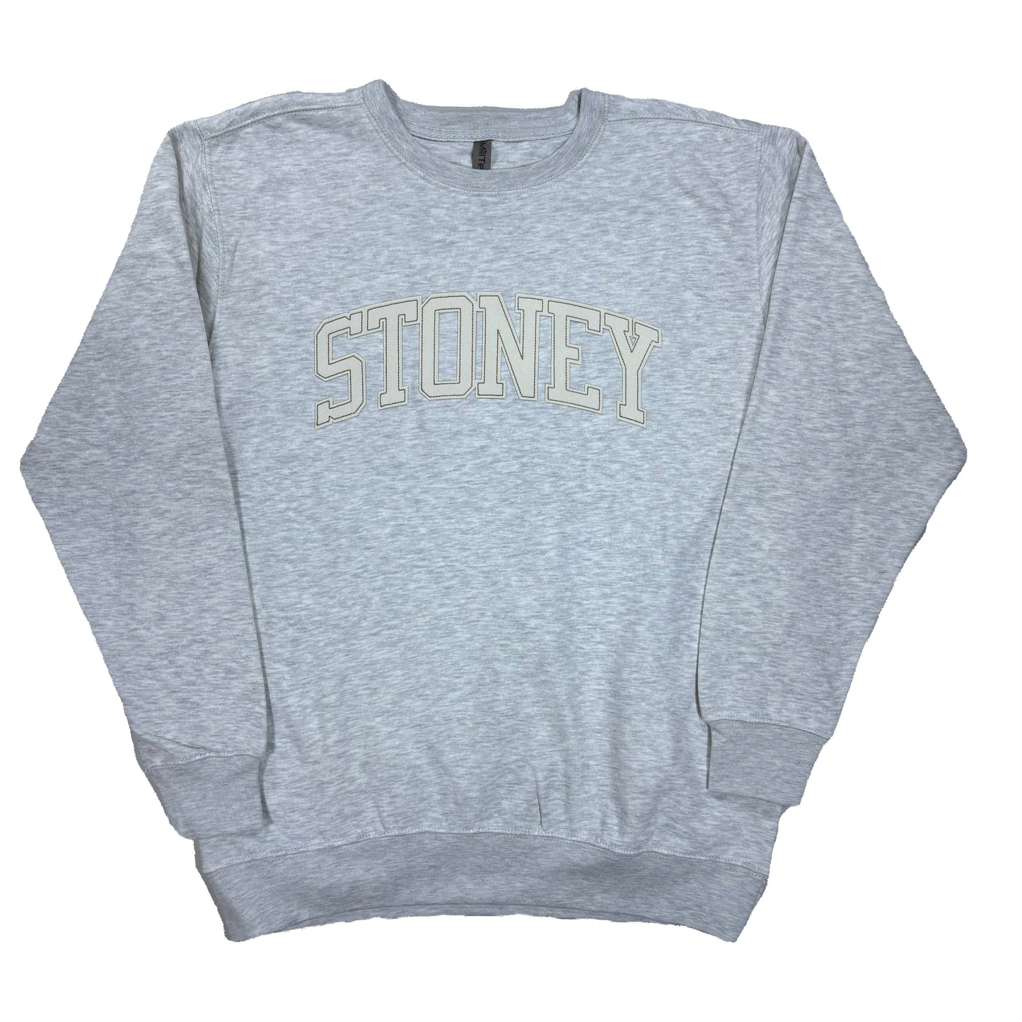 STONEY FELT EMDROIDERY CREW