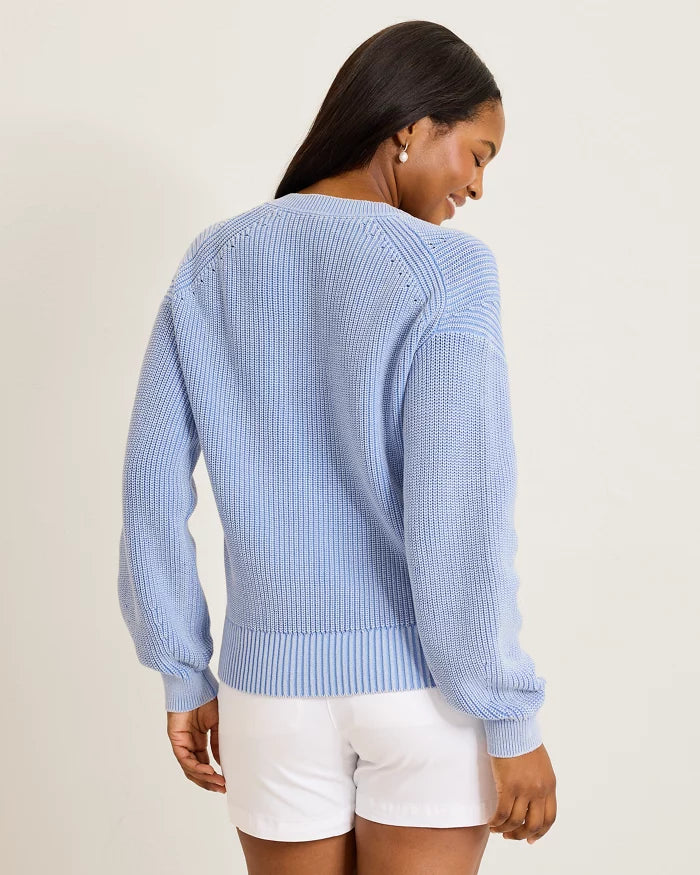 TOMMY SALT & SEA WASH WAVE SWEATER