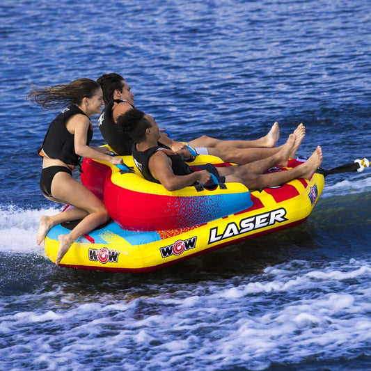 WOW LASER 3 RIDER TOWABLE TUBE