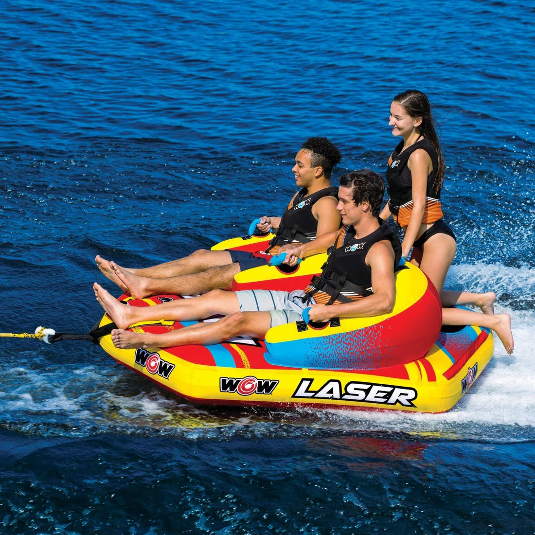 WOW LASER 3 RIDER TOWABLE TUBE