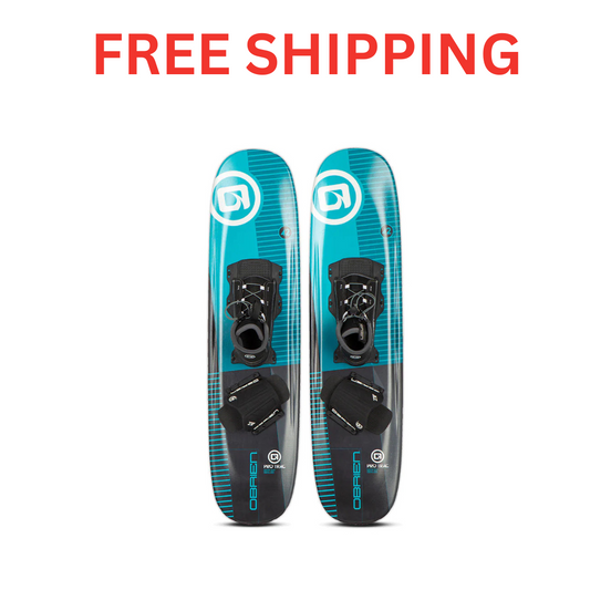 O'BRIEN PRO TRAC TRICK COMBO SKIS WITH X9 BINGINGS