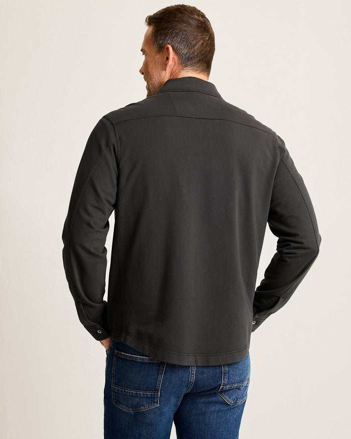 TOMMY BAHAMA BEN & TERRY SHIRT JACKET