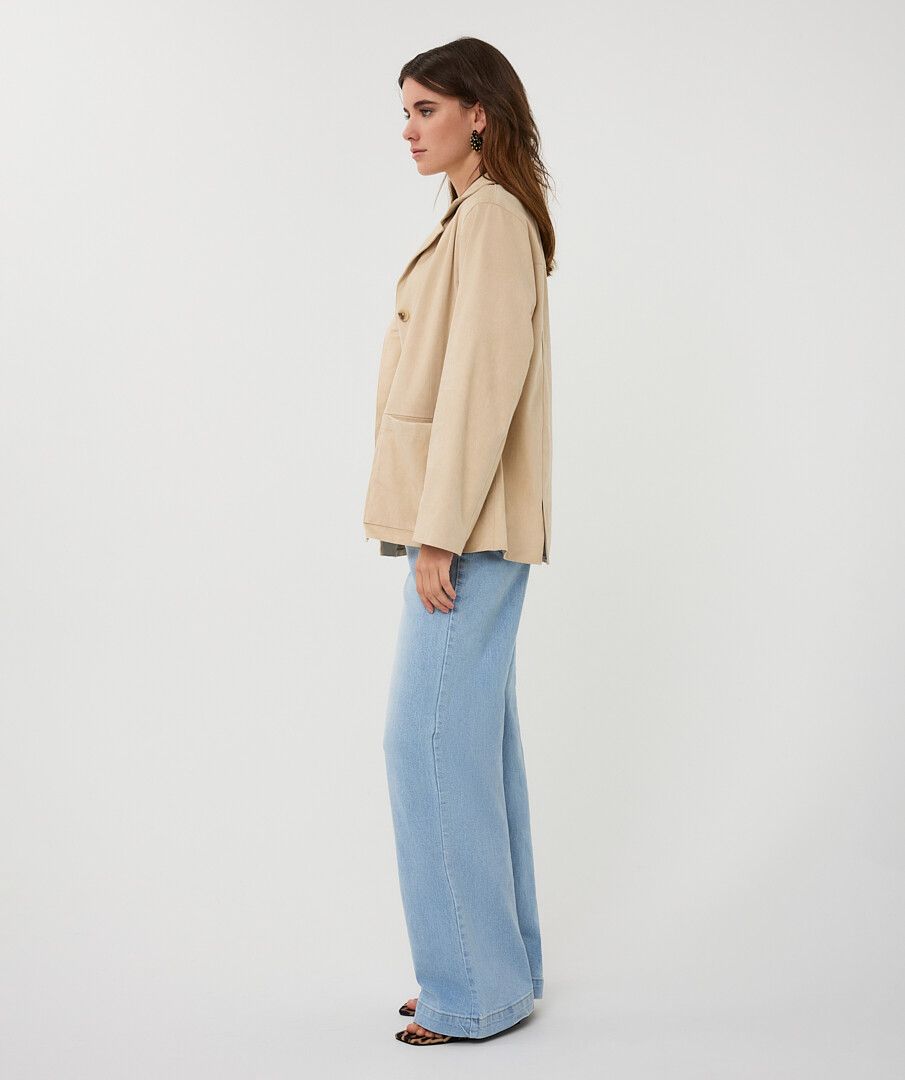 ESQUALO BLAZER SUEDINE