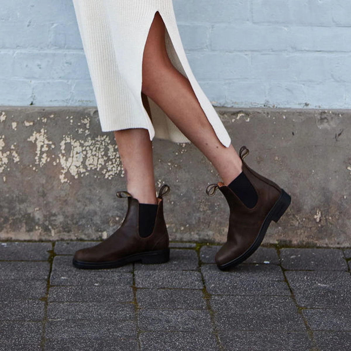 BLUNDSTONE DRESS ANTIQUE BROWN