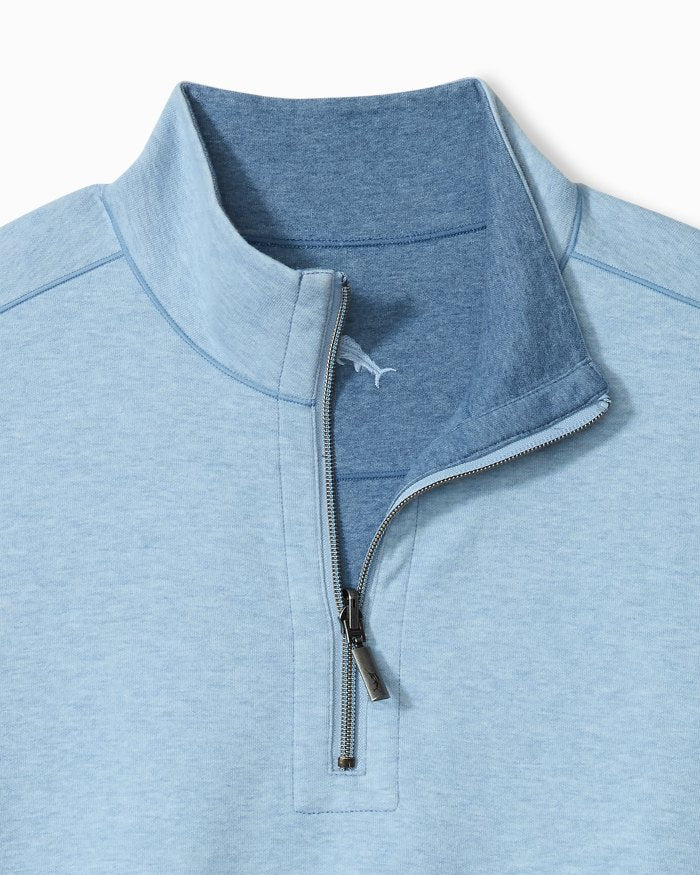 TOMMY BAHAMA FLIPVIEW REVERSIBLE HALF-ZIP