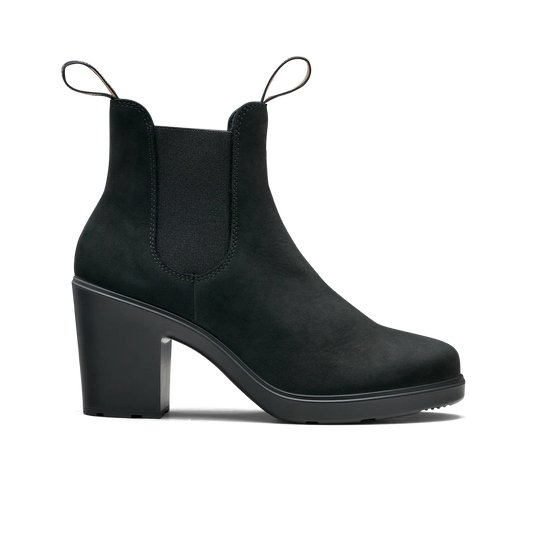 BLUNDSTONE WOMENS HIGH HEEL BLACK