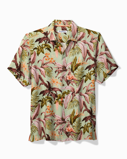 TOMMY BAHAMA SHORT SLEEVE JADED BLOOMS SHIRT