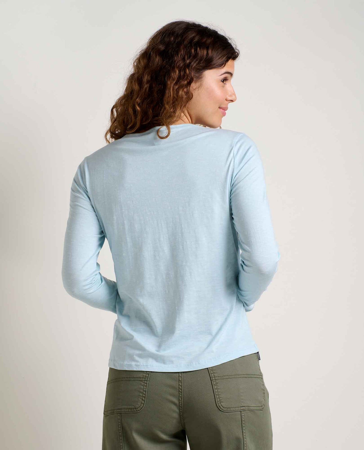 TOAD&CO MARLEY LONG SLEEVE V TEE