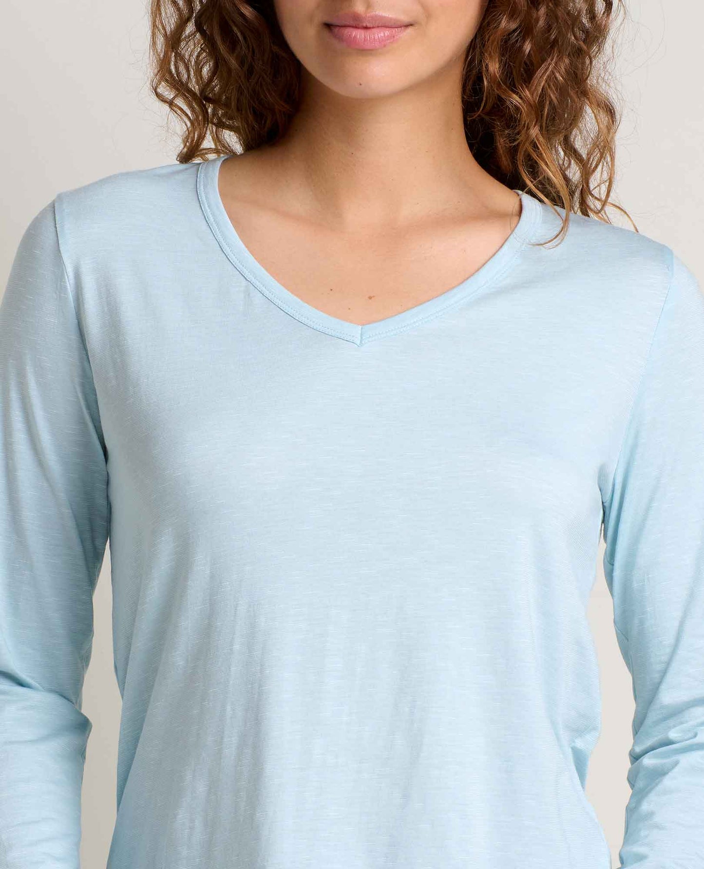 TOAD&CO MARLEY LONG SLEEVE V TEE