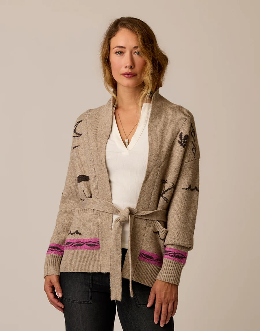 CARVE MESA WRAP CARDIGAN