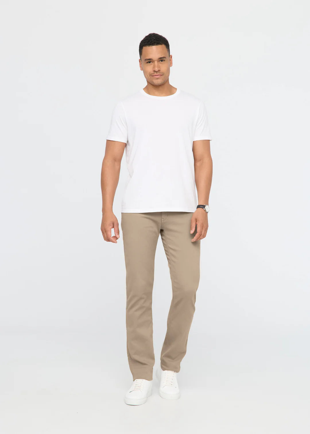 DU/ER NO SWEAT SLIM STRAIGHT PANT