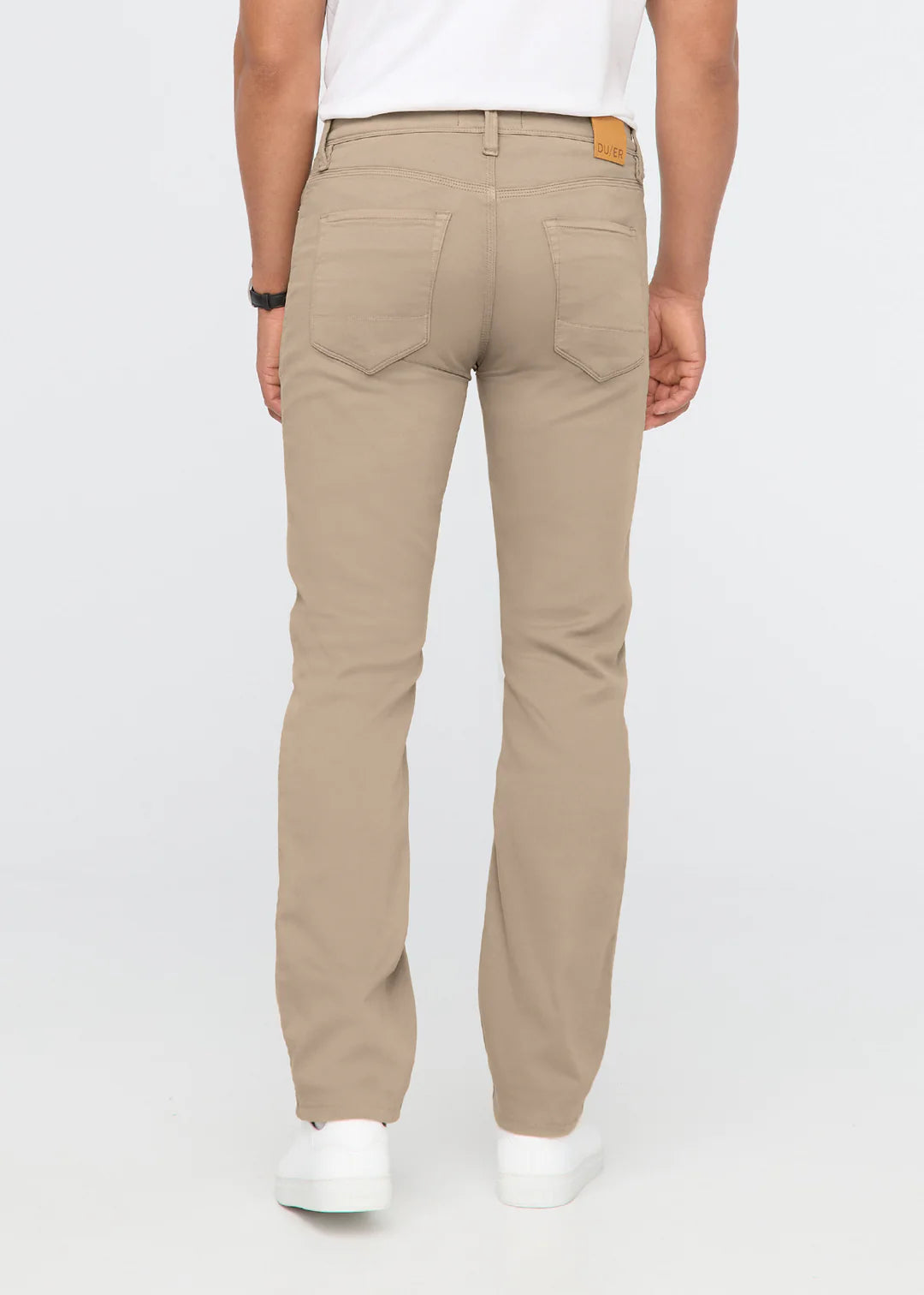 DU/ER NO SWEAT SLIM STRAIGHT PANT